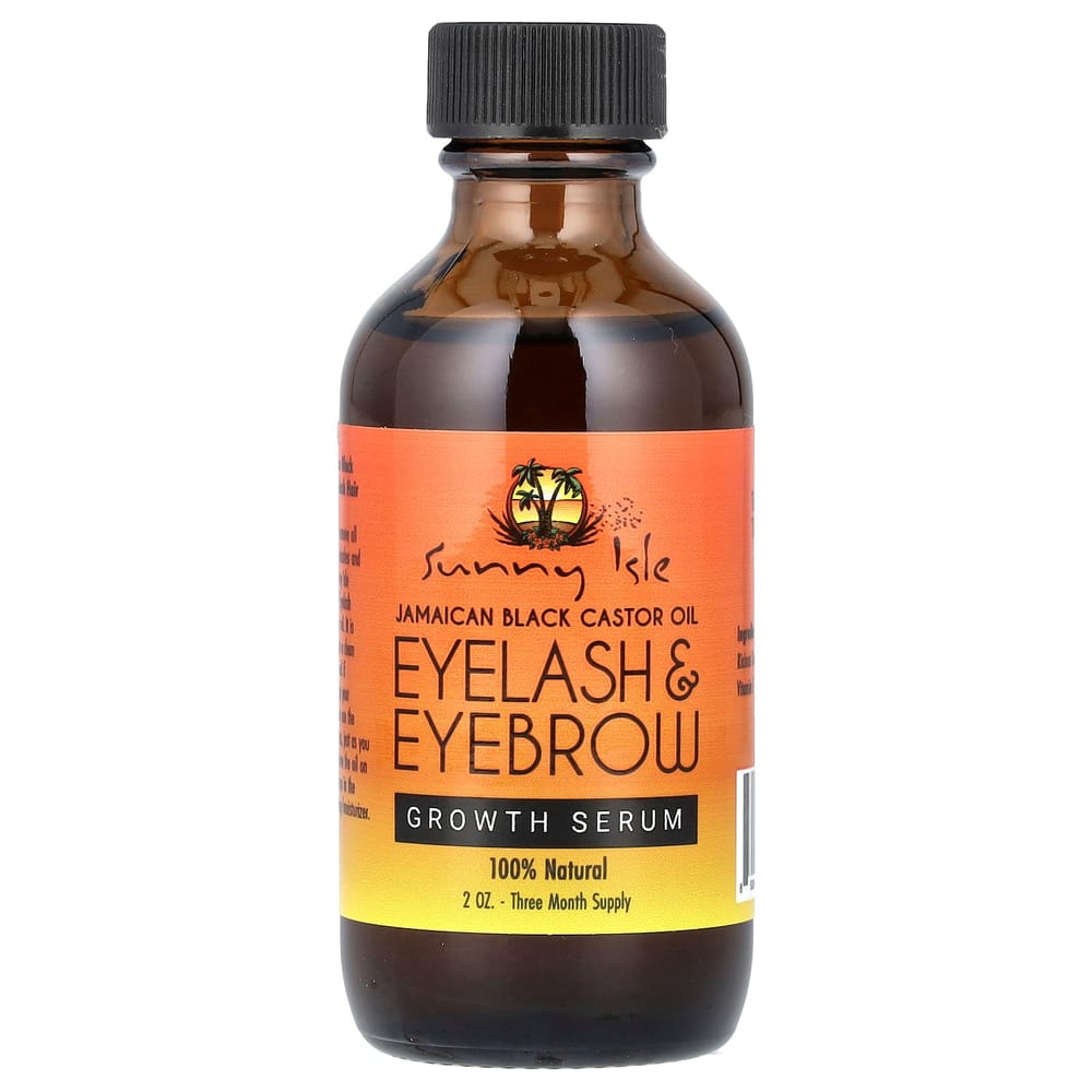 iHerb Jamaican Black Castor Oil Eyelash & Eyebrow Growth Serum 2oz