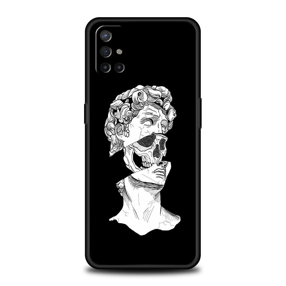moon Tarot cat Aesthetic Phone Case For OnePlus 10 9 Pro 9T 10R 9R 9RT 8T 8 7 6T 7T Nord 2T CE 2 5G N200 N10 N100 Silicone Cover