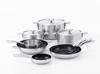 MasterPRO by ALESSI BONES MasterPRO by Alessi Frying Pan 24cm IH Gas Fire Compatible Oven Cooking Non-stick BGMP-2212