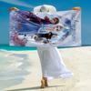 Personalized Coco Movie Poster Collage Beach Towel Microfiber Beach Towel Thin Absorbent for Beach Swimming Yoga Bath Sports. 091094