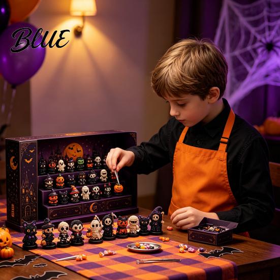 Halloween Adventskalender Faux Perlenmalerei DIY-Kit Kalender