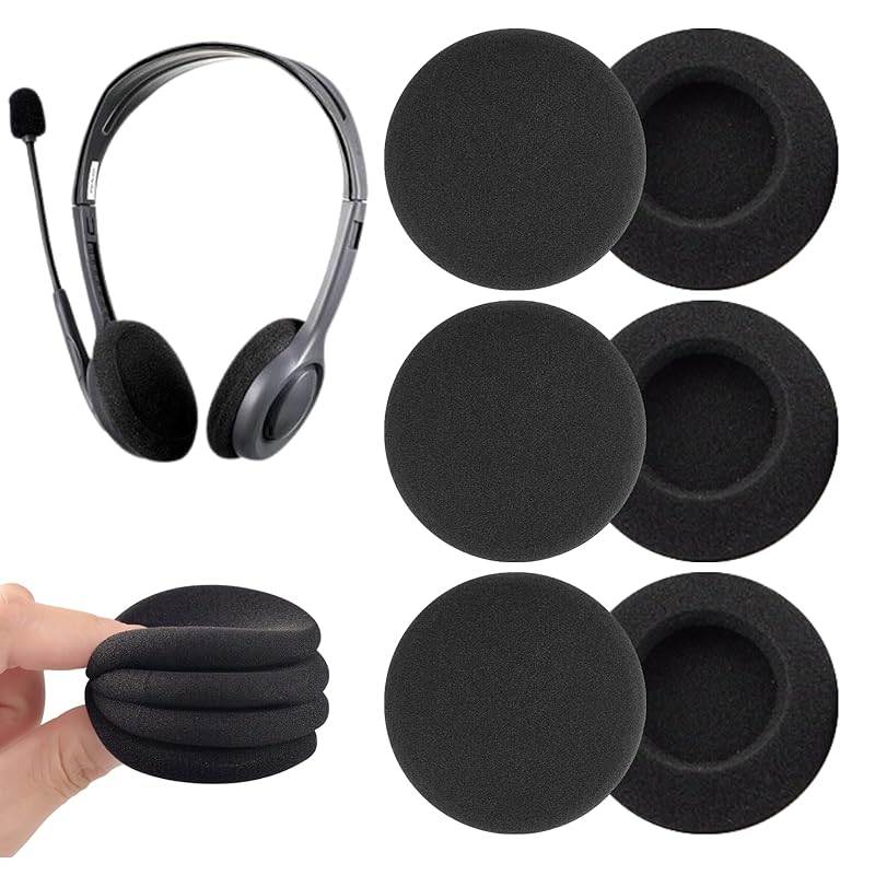 

Star Baby headphone for replacement ear pads cover diameter 50mm 3 sets