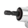 Power Screwdriver Drill Attachment 105 Degree Right Angle Driver Angle Extension for Manual Wrench Drive Chuck