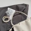 Faux-Leder-Knotenhenkel Schultertasche für Damen Mode Crossbody Handtasche Lässiger Alltagsgebrauch