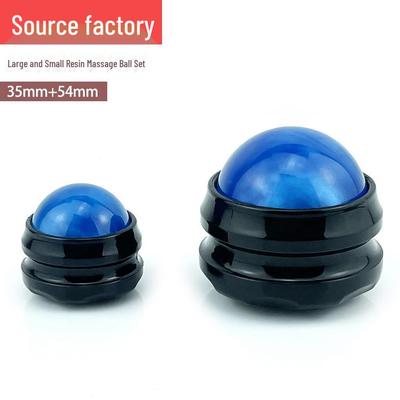 Resin Massage Ball Set: Mini Roller for Muscle Relaxation & Sports Recovery