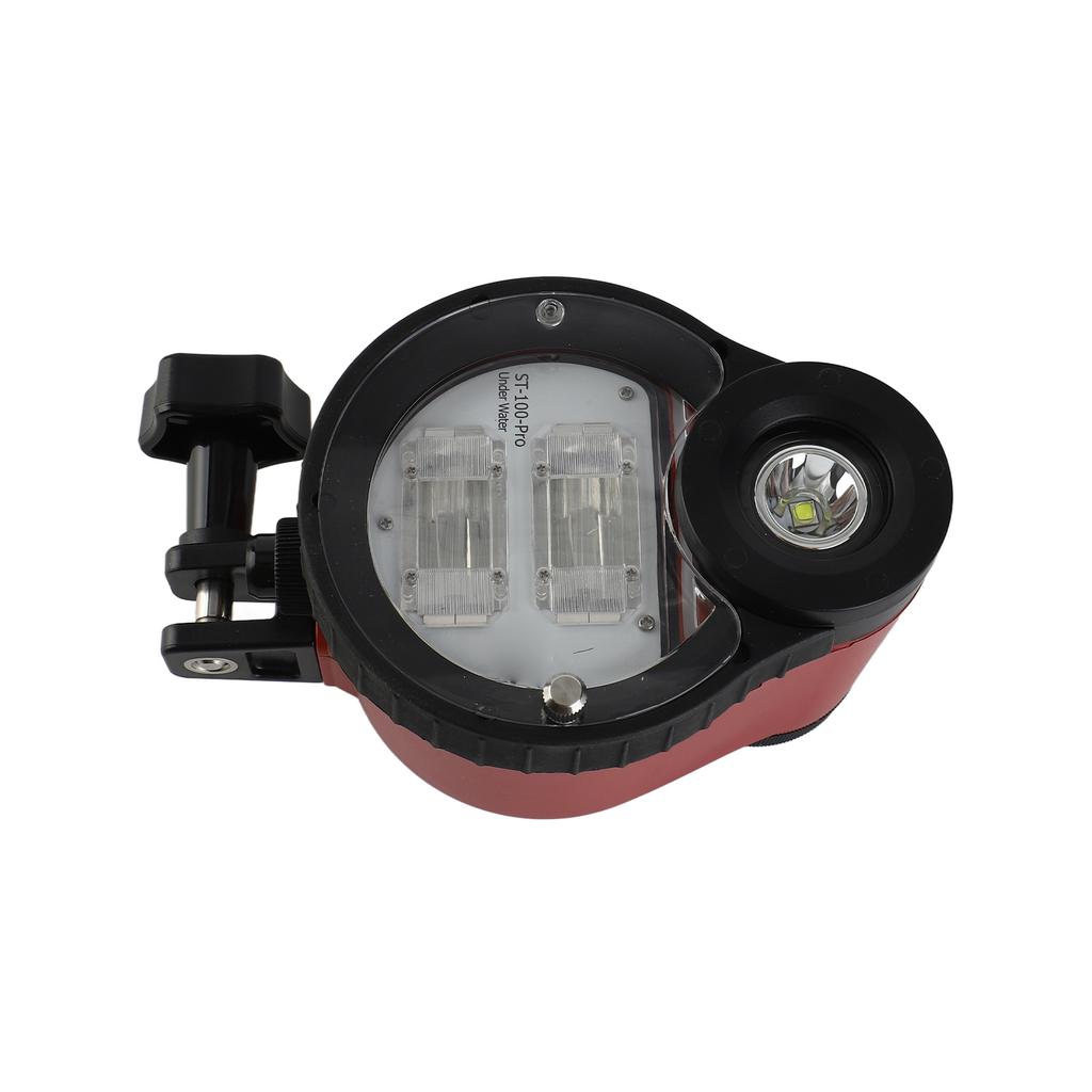 ST100 Pro Underwater Strobe Professional Underwater Photography Strobe Flash Light with Optic Cable