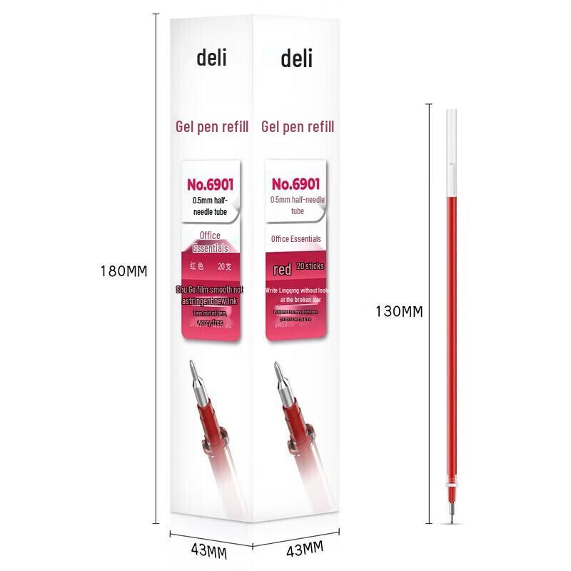 Deli 6901 Gel Pen Refill