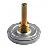1x Thermometer Hot Water Pipe Thermometer 0-120 °C Heating 63mm Dial Temp