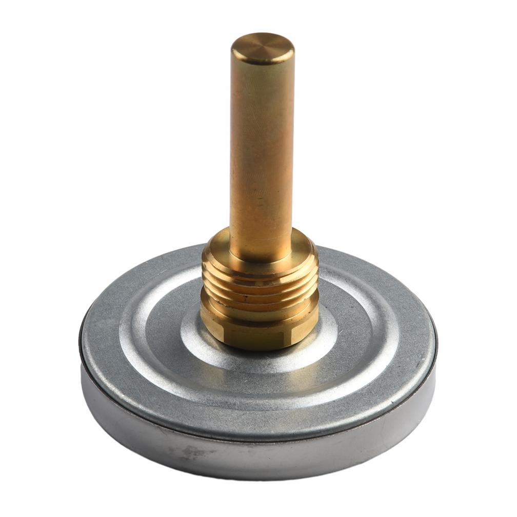 1x Thermometer Hot Water Pipe Thermometer 0-120 °C Heating 63mm Dial Temp