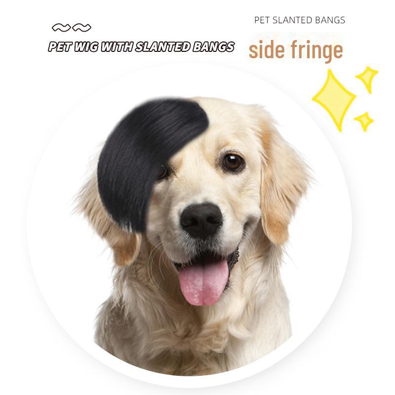 Universal Pet Costume Wigs - Funny Party Decor for Cats and Dogs