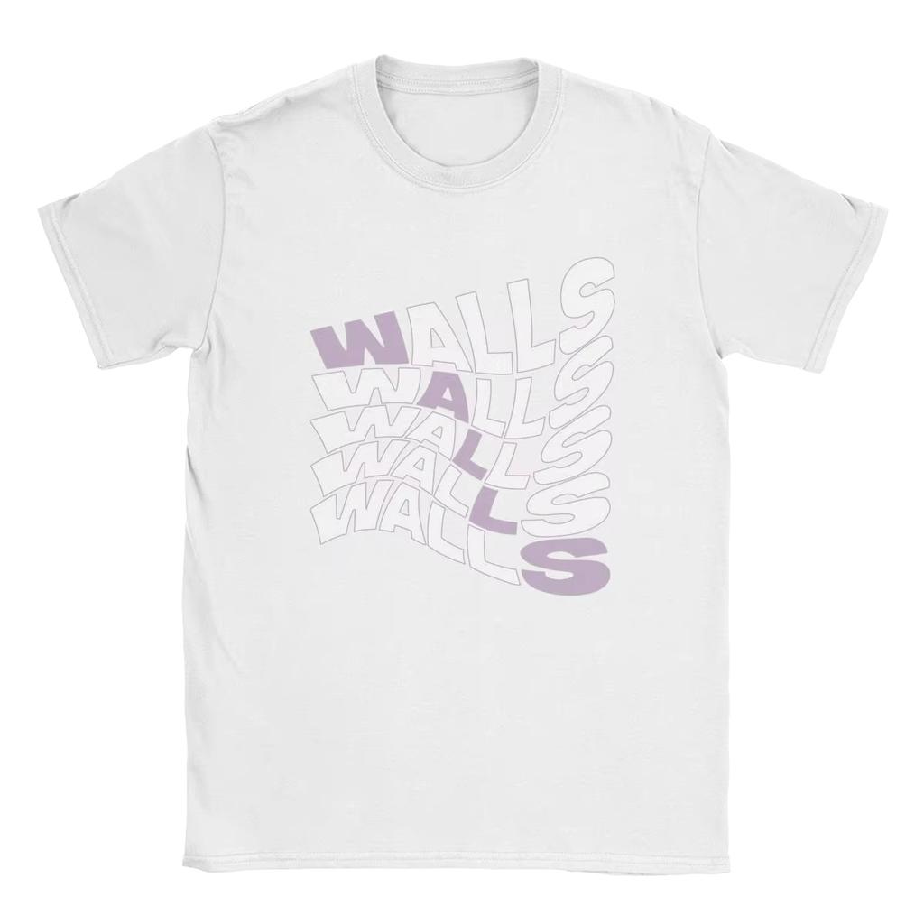 Louis Tomlinsons Faith Future Accessoarer Herr Dam Vintage Bomulls T-shirt Merch Tee Sommar Streetwear Överdimensionerad Lös Avslappnad Topp