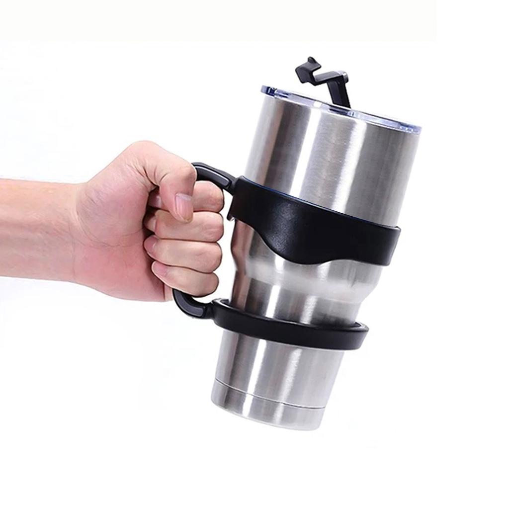 Cup Handle Travel Mug Holder 2   Non Slip for Car Icemaster Snowman 30Oz