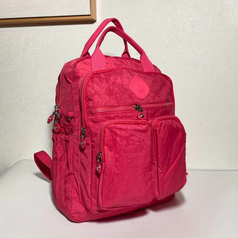 Large Capacity Backpack for Women Multi-pockets Nylon Women's Bag Causal Waterproof School Bags Laptop Backpack Stylish Backpack