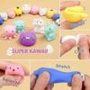 30-Pack Mini Mochi Squishy Toys | Kawaii Animal Stress Relief Party Favors for Kids_c*