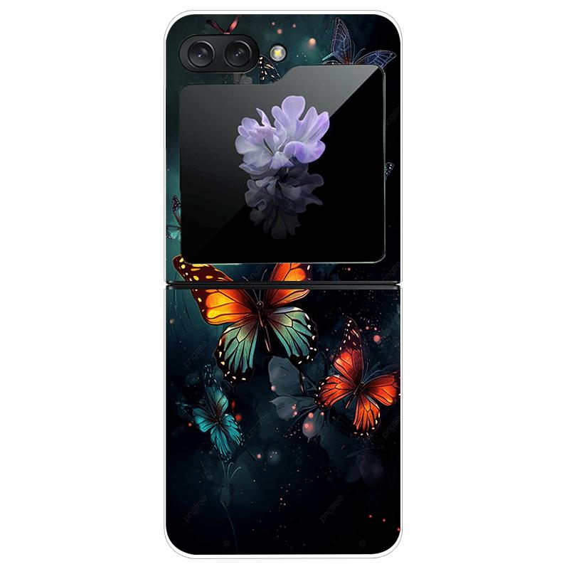 For Samsung Galaxy Z Flip7 ZFlip7 Case ZFlip 7 Hard PC Clear Phone Cover For Galaxy Z Flip 7 5G Transparent Shockproof Coque