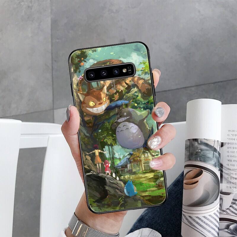 Cute Totoro  Phone Case For Samsung Galaxy S22 S20 Ultra S20 S22 Plus S21 S10 S9 S8 Plus S10E S20 FE