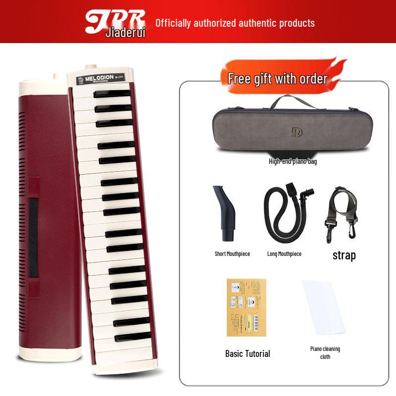 Jiaderui 37-Key Melodica: Professional Quality for Elementary & Middle School Students