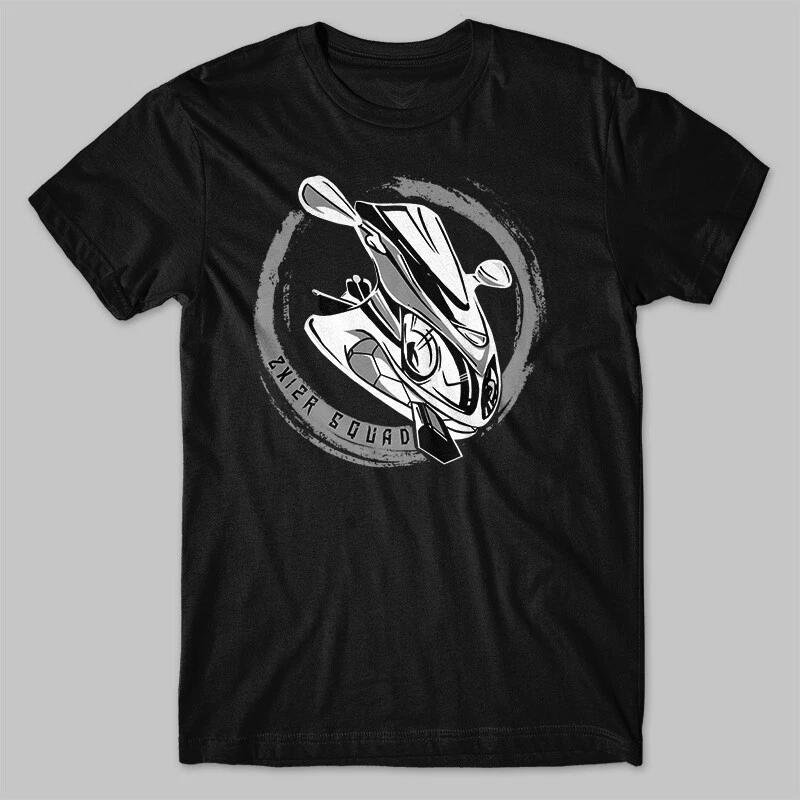 Black men s and women s T-shirt Kawasaki ZX12R M