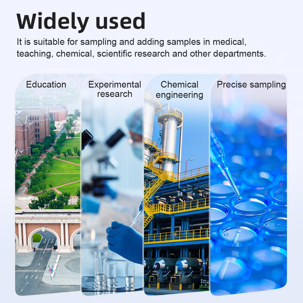 Adjustable Single-Channel Pipette Portable Manual Pipettor 0.1~1000UL Micropipette Laboratory Equipment With Pipettor Tips