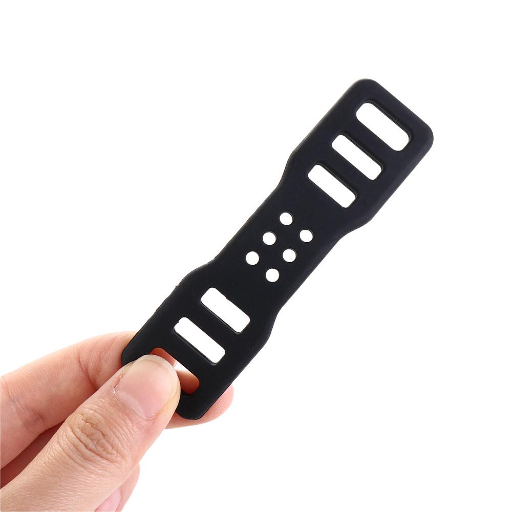 Sattelstütze Fahrradlicht Bandage Silikonbänder Halterung Fahrradlicht Halterung Radfahren Elastisches Band