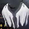 Holiday Party Hanging Ornaments Large Halloween Ghost Decoration, Spooky Flying White for Lightweight Decor Outdoor Front Yard Porch Patio Lawn Garden