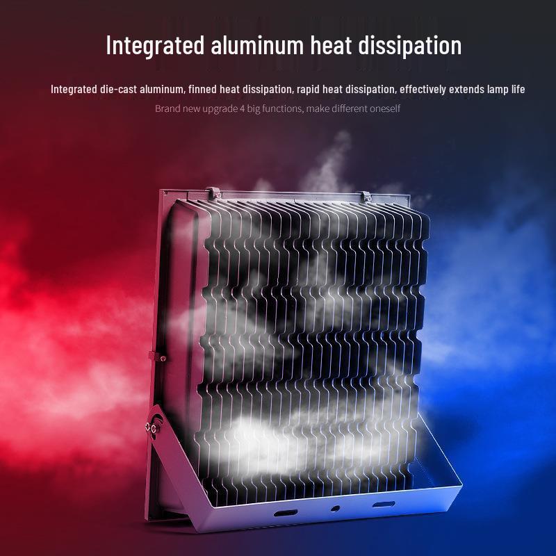 LED Waterproof Outdoor Floodlight, Super Bright Spotlight for Garden and Billboards