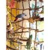 Rope Climbing Net For Pet Bird Parrot Hemp Rope Bird Toy, Universal Climbing Net For Hamsters And Small Pets, Hammock, Swing