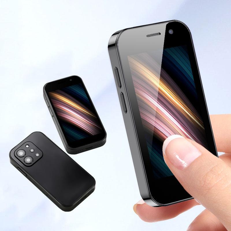 XS15 PRO Small Smartphone 3.0 Inch Android 9.0 Quad-core RAM 2GB/3GB ROM 16GB/64GB 2000mAh Face ID Type-C Dual SIM 4G Mobile Phone