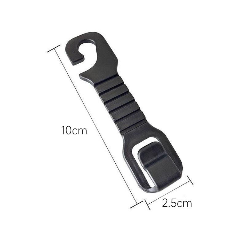 Universeller Auto-Rücksitzhaken Kopfstützenaufhänger für Tasche Beutel Kleidung Hängehaken Kopfstützen-Aufbewahrungshalter Auto Autozubehör