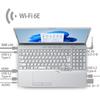 FMV Fujitsu Note A Laptop Office Copilot Windows AMD Ryzen 16GB 512GB Super Multi WA1-K3 (MS 2024, Key, 11, 15.6-inch, 5, RAM, SSD, Drive)