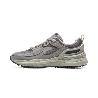 Li Ning CF Origin V4 Comfortable Durable Breathable Low Top Casual Shoes Women Sneaker Gray AGLU290-4