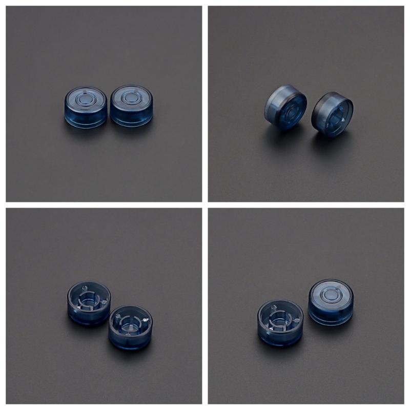 2Pcs Colorful Guitar Effect Pedal Footswitch Toppers, Guitar Foot Nail Effect Pedal Protections Caps Guitar Effect Part