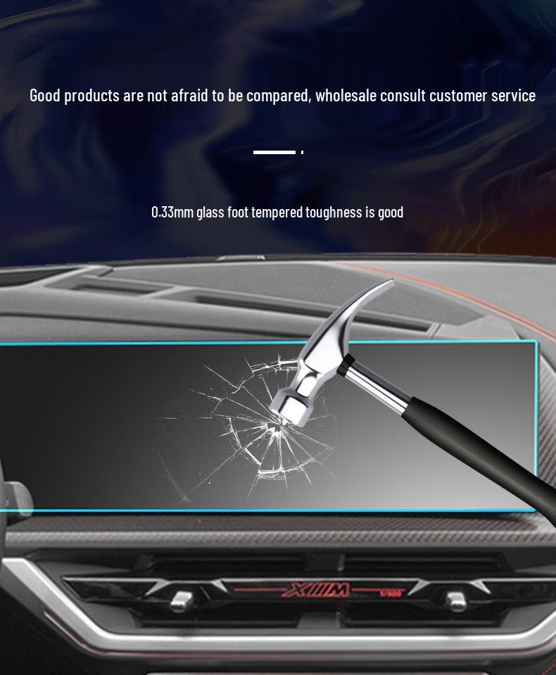 Zeekr 9X Screen Protector: Compatible with 25 Models - Central Control Navigation Tempered Film for Car Interior