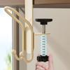 2 In 1 Desk Backpack Hook No-Drill Adjustables Mantel Clip Garland Mantle-Hooks Stocking Mantles Hanger For Xmas Items Storage
