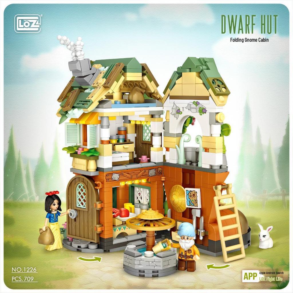 Magical Fairy Tale Forest Cottage: DIY Wooden Miniature House & Toys for Kids