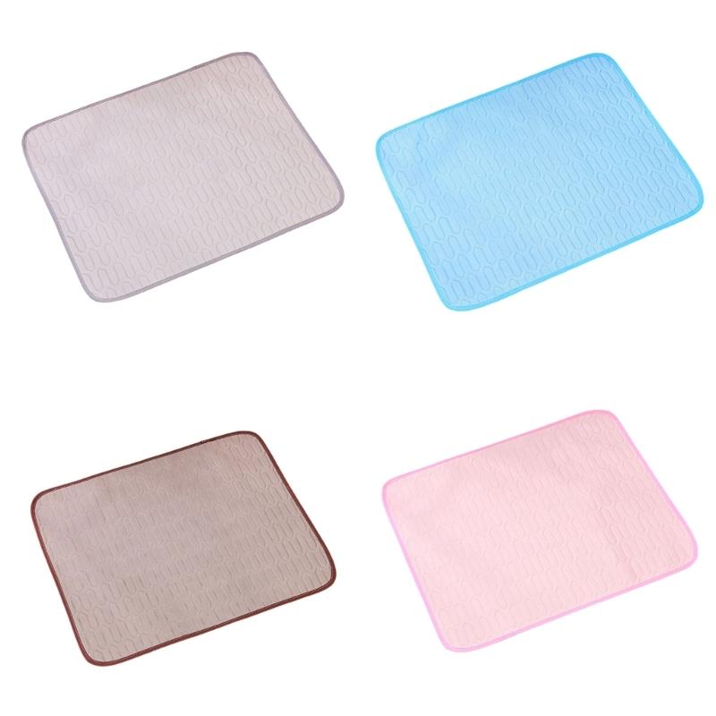 Latex Backed Dog Pad with Warm Season Comfort, Soft Indoor Layer Finish, Stable 55 x 70 cm Summer Size for Homes