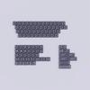 LCK 40S Transparent Low Profile Keycap Set Custom Ultra-thin Keyboard Cap Original Office Gaming KeyCap for Mechanical Keyboard