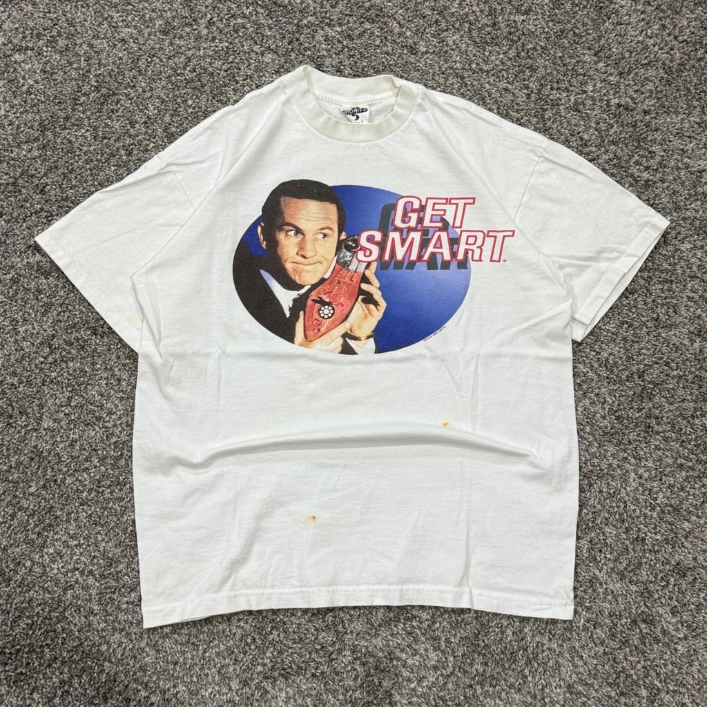 Vintage 90s Get Smart CBS T-Shirt Mens L TV Show Promo Single Stitch Cronies Unisex T-Shirt