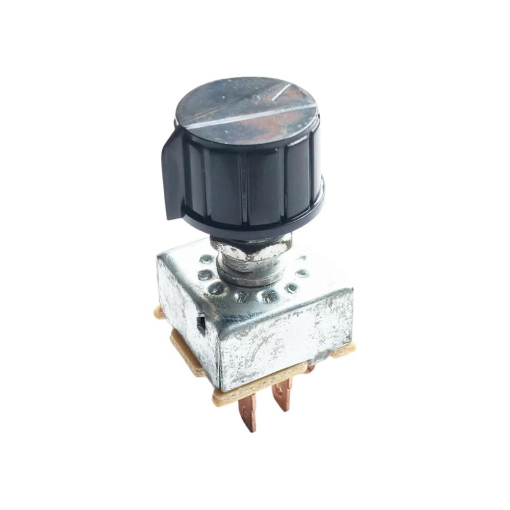 A/C Blower Switch 3 Speed 5 Copper Post HVAC System Switch SW1000C For Truck