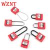 25mm 38mm 76mm Steel Nylon Cable Safety Lockout Key Operated Padlock CE ISO Certified WZNT Brand
