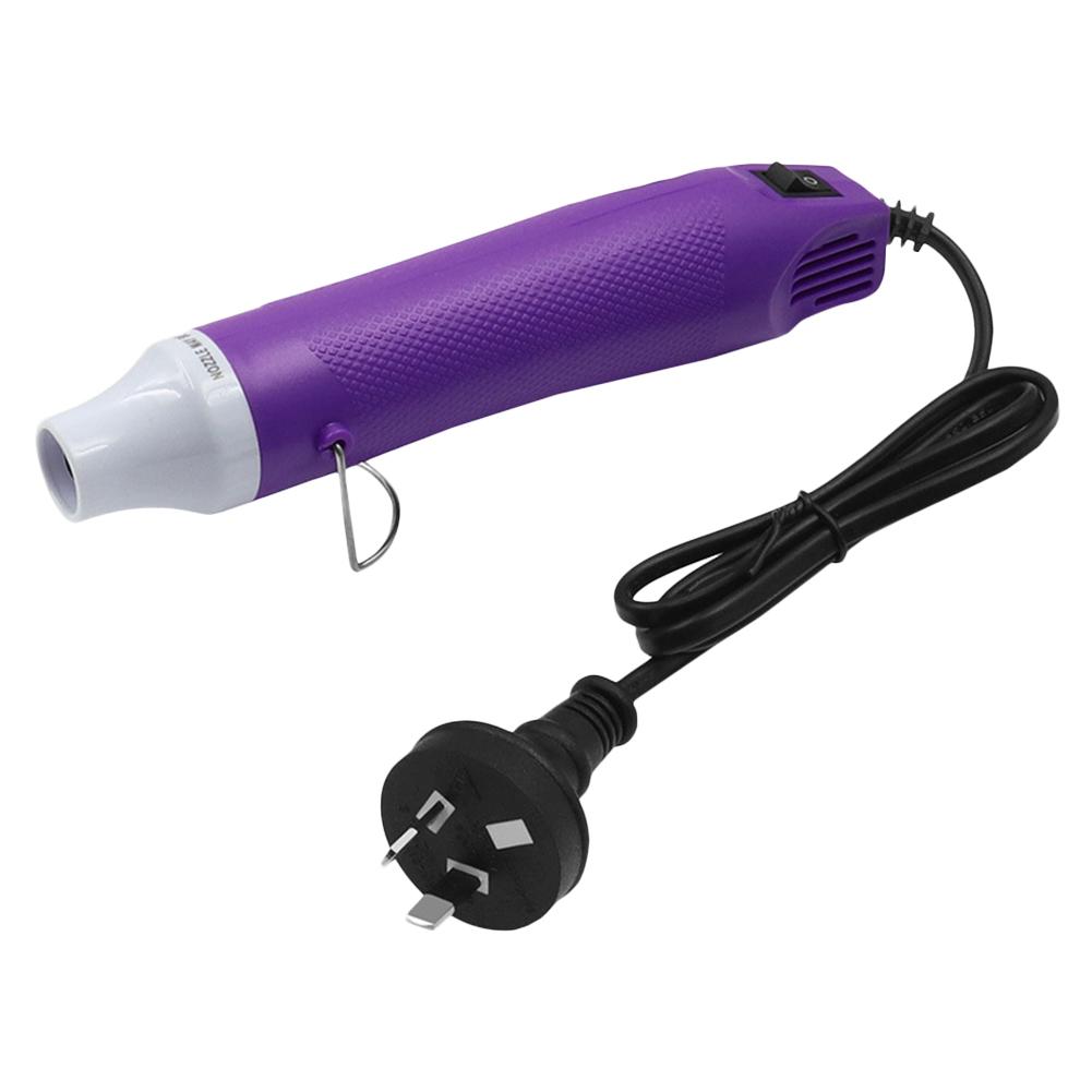 

Термоповітряний пістолет потужністю 300 Вт Портативний міні-нагрівач для DIY ремісничого тиснення Термозбіжна упаковка ПВХ Багатофункціональний ручний електричний нагрівальний інструмент