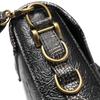 Johnature Retro Rivet Moto & Biker Women Shoulder Bags Fashion Versatile Black Female Small Crossbody Bags