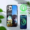 Katsuki Bakugo R-Hero Academia Phone Case For iPhone 14,16,15,13,17,12,Plus,Pro,Max Magnetic For Magsafe Frosted Cover