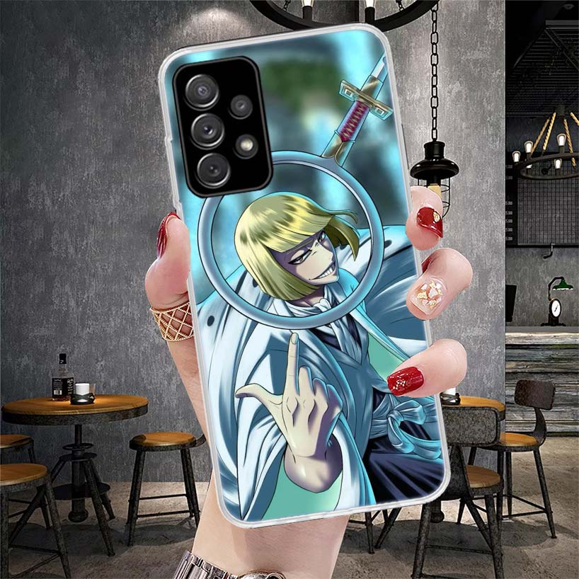 Bleach Shinji Hirako Soft Phone Case For Samsung Galaxy A13 A14 A15 A16 A17 A53 A54 A55 A56 A57 A33 A34 A35 A36 A37 A23 A24 A25