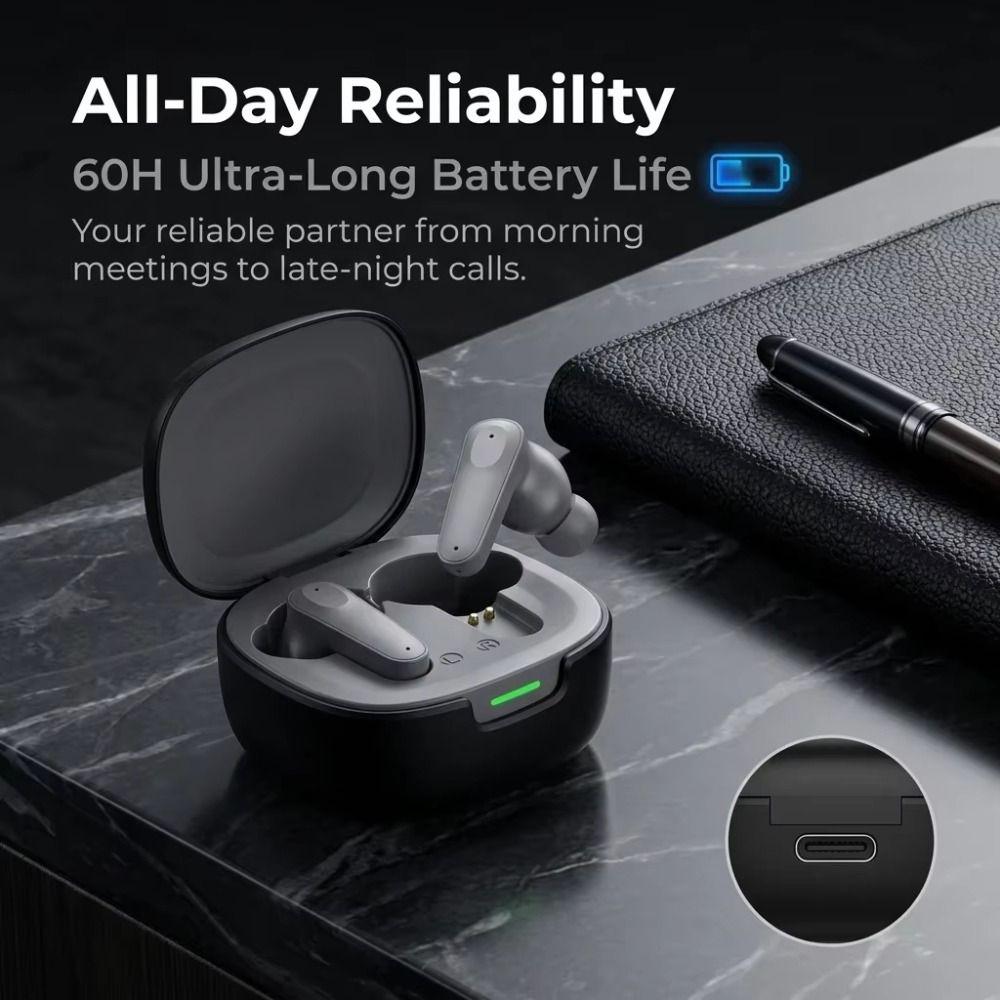 Touch Control In Ear Bluetooth Earphones Noise Reduction Sports Headphones Sports