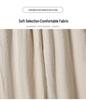 Women's High-Waisted Cotton Linen Wide-Leg Pants - Spring/Summer/Fall, Plus Size, Nine-Point, Drawstring, Casual Japanese Style