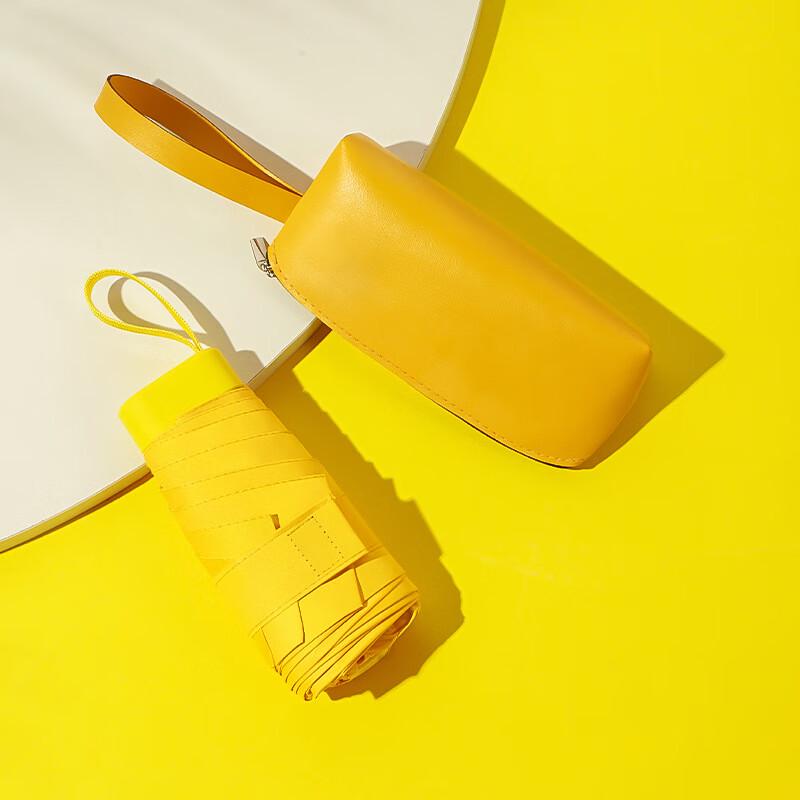 Compact 6-Fold UV Protection Sun Umbrella