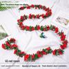 Artificial Rose Vine Floral Ceiling Decor