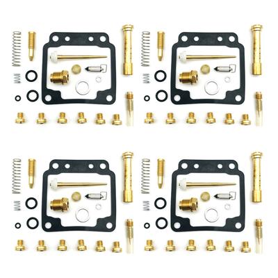 4 Sets Carburetor Rebuild Kit For Yamaha XJ750 XJ 750 Seca 1981-1985 Carb Repair