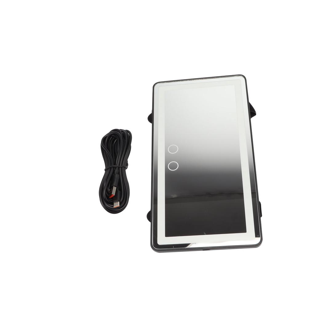 Car   LED Vanity Mirror Touch Dimmable 3 Light Modes USB Re able Car Makeup Mirror with Light